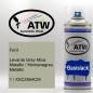 Preview: Ford, Levante Grey Mica Metallic / Montanagrau Metallic, 1 / XSC2554CM: 400ml Sprühdose, von ATW Autoteile West.